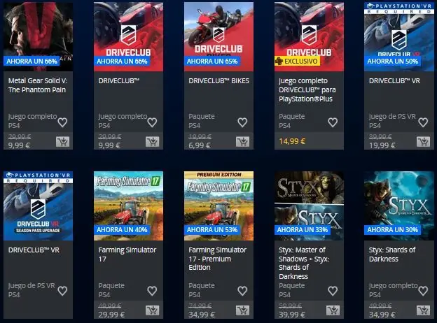 ofertas psn espana