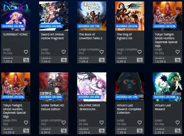 ofertas store espana playstation