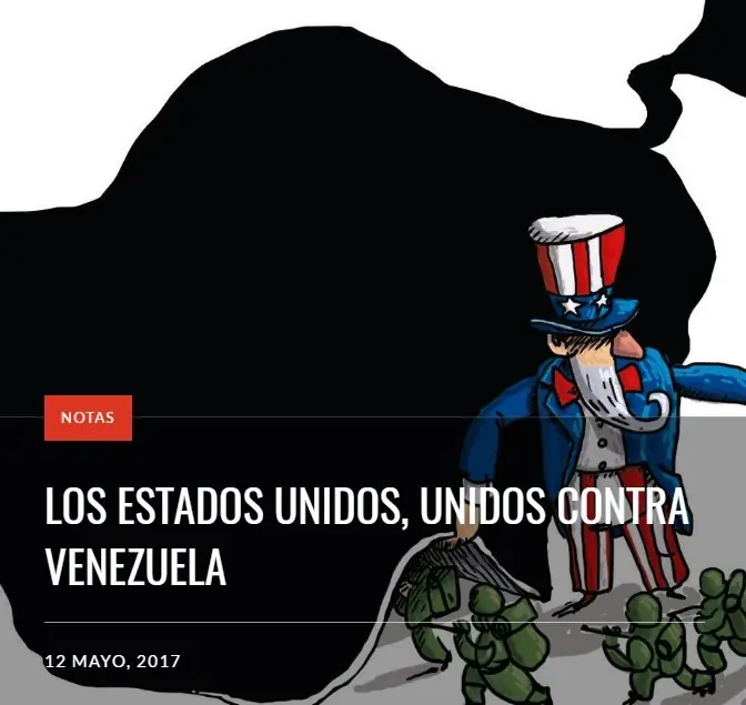 Las mentiras y agresiones del mundo contra Venezuela.