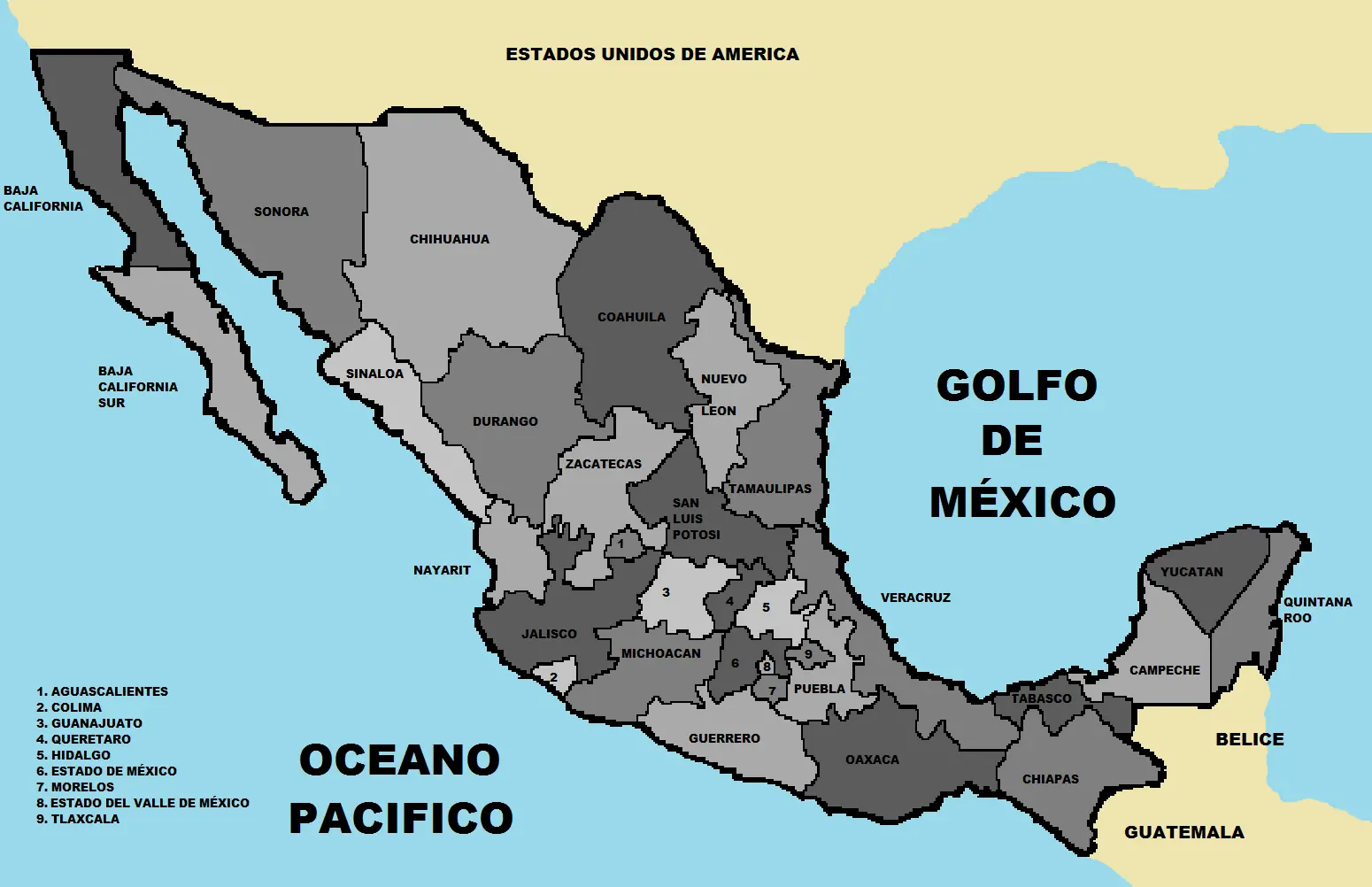 ¿Cuántos nombres ha tenido México? ¿Cuántos nombres ha tenido México?
