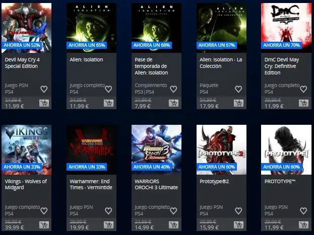 ofertas ps4 psn espana