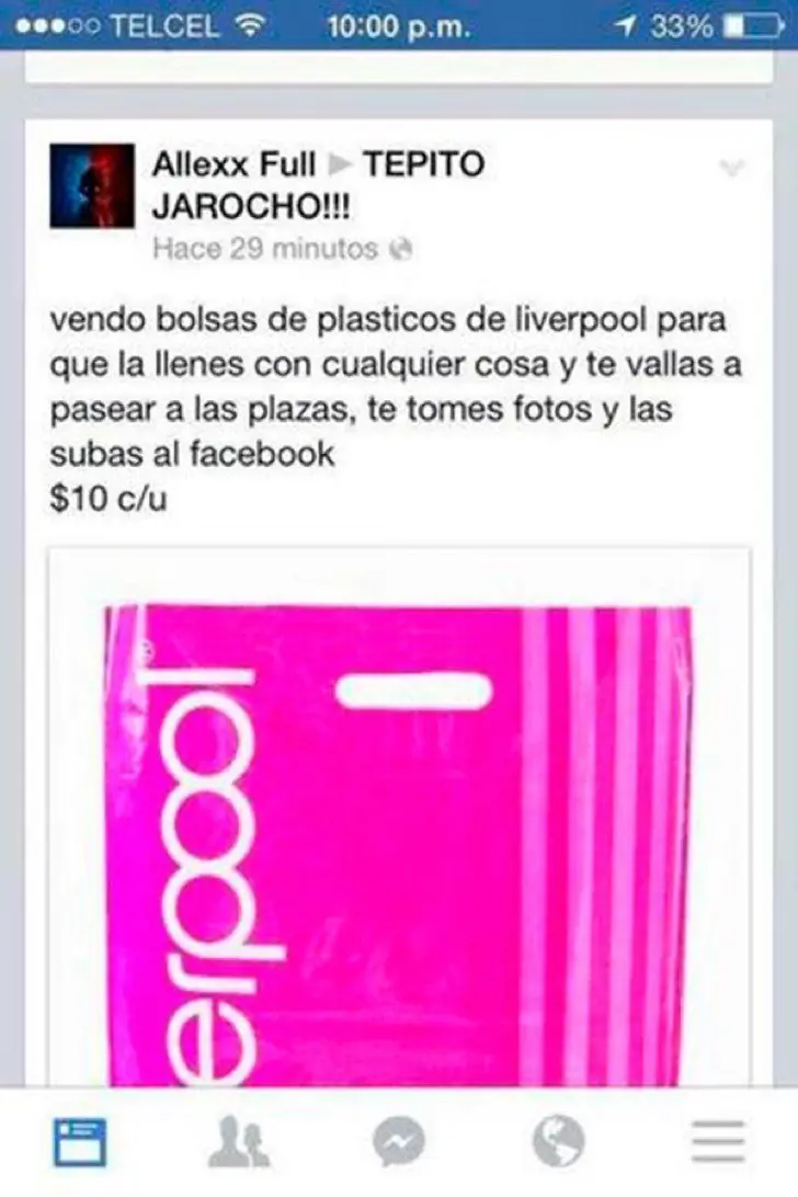 verguenza facebook