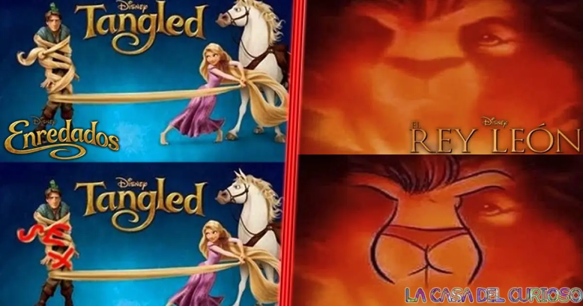 5 Mensajes subliminales de Disney