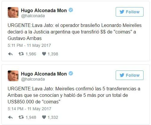 urgente: Odebrecht olor a coima