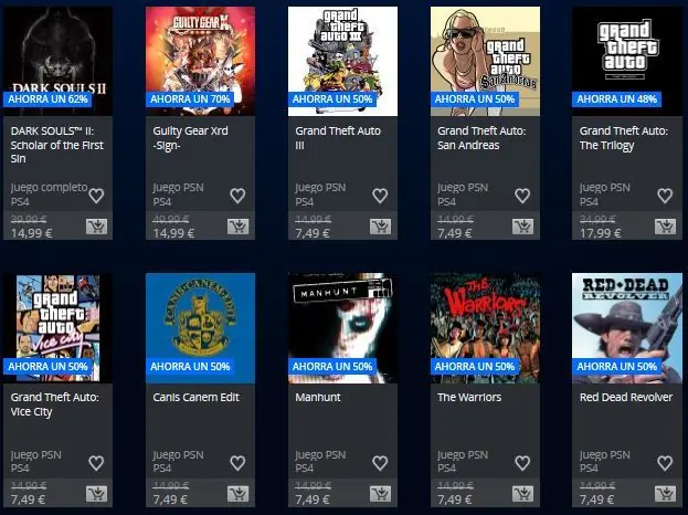 ofertas ps4 psn espana