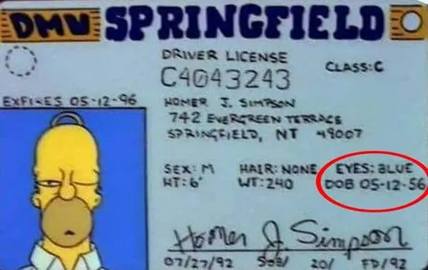 ¿Hoy es el cumpleaños de Homero Simpson?