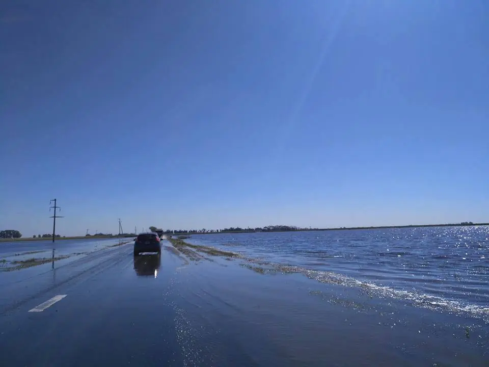 Mirá las imagines de la inundacion de mi pueblo