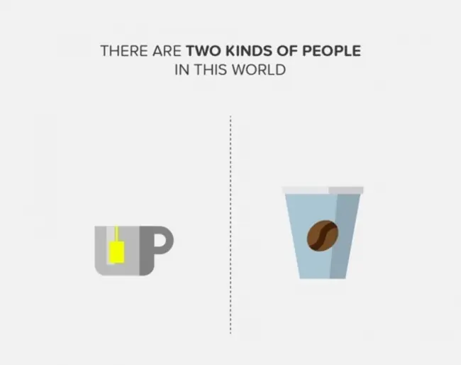 existen 2 tipos de personas