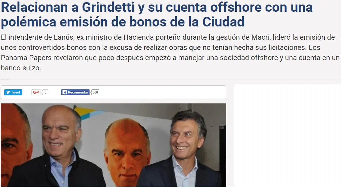 [Desmentida CFK no esta en Panama] Justo toca Panama Papers!
