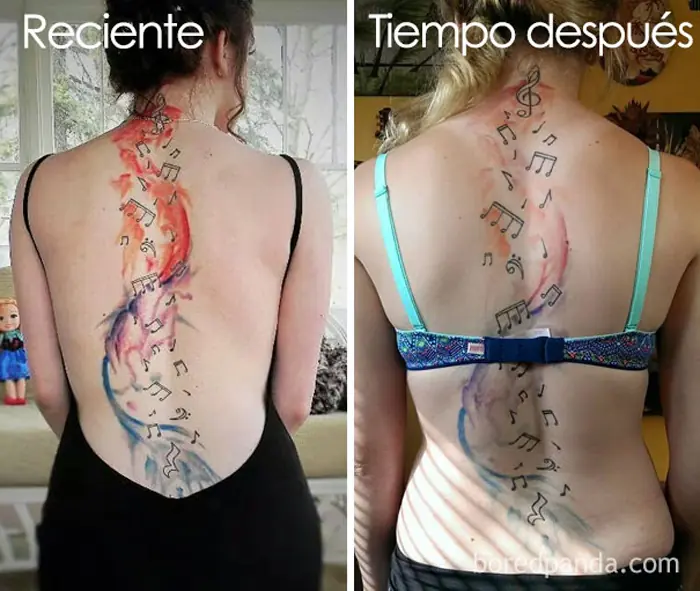 Fotos revelan cómo envejecen los tatuajes Fotos revelan cómo envejecen los tatuajes