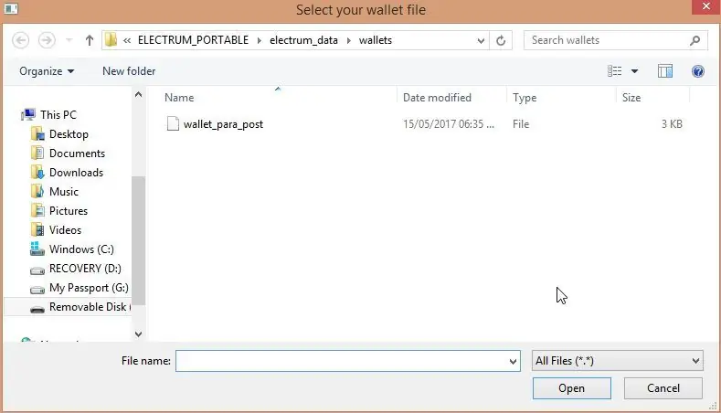 Cómo guardar bitcoins en un pendrive usb