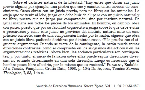 La Libertad [Noción y naturaleza]