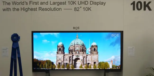 ¿Una tele con resolución 10K?