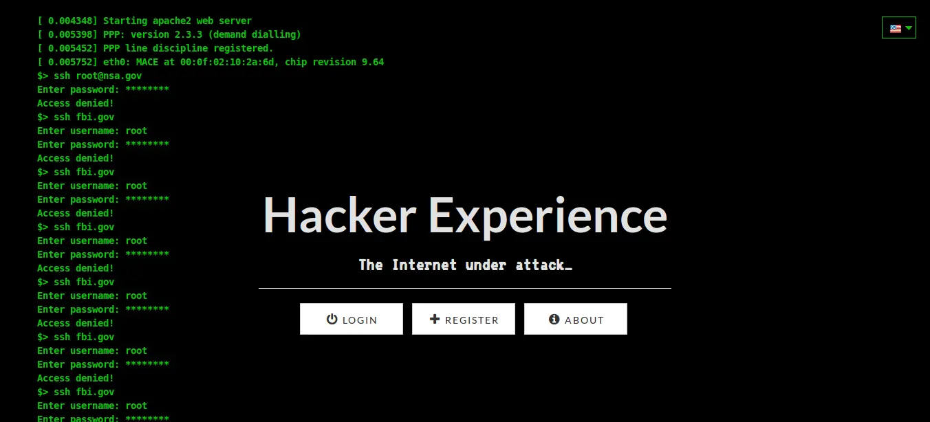 Hacker Experience: otro juego para ser un black hat