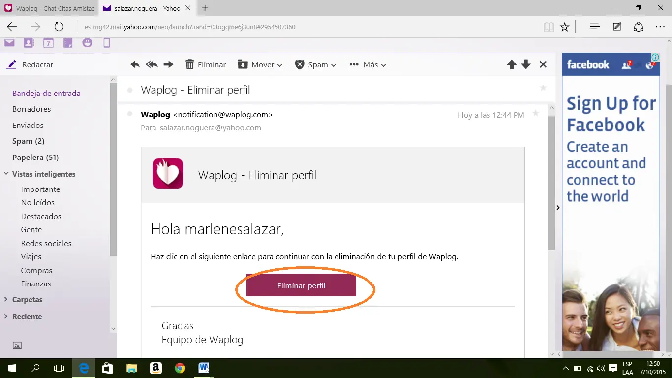 eliminar perfil de waplog eliminar perfil de waplog