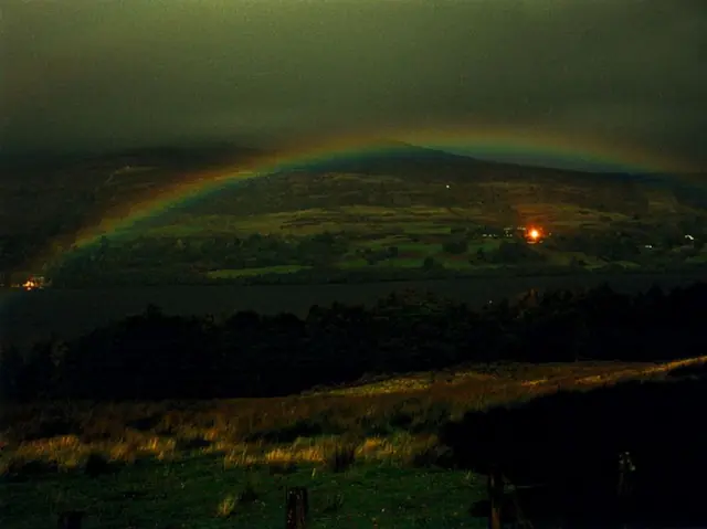 Moonbow, Arcoíris lunar, un fenomeno unico