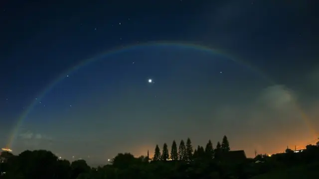 Moonbow, Arcoíris lunar, un fenomeno unico