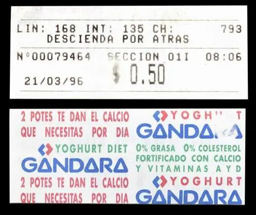 Un peso, por favor...