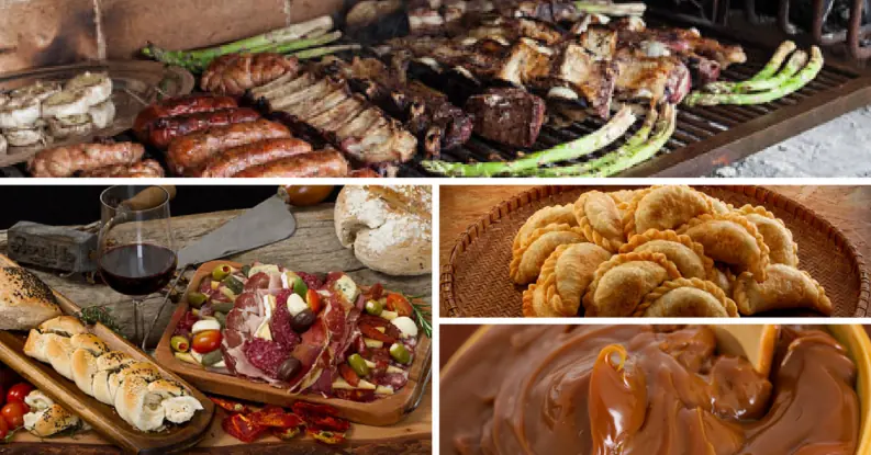 Según ilustradora de Estados Unidos, así es la comida en Arg