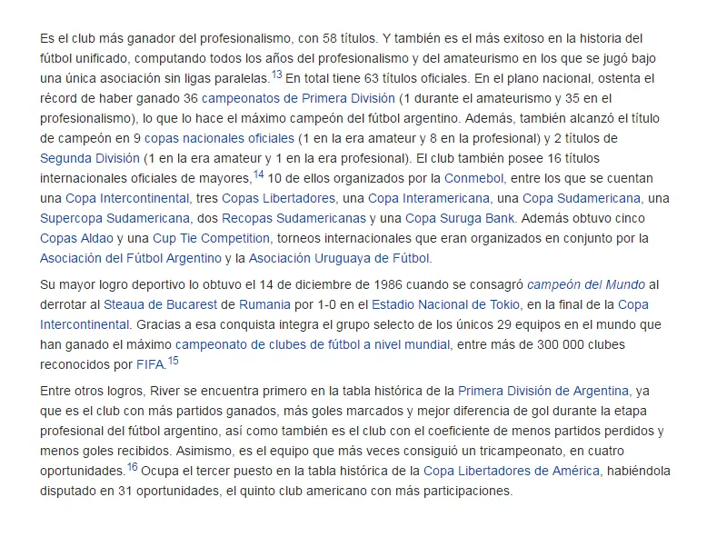 Es River imparable?
