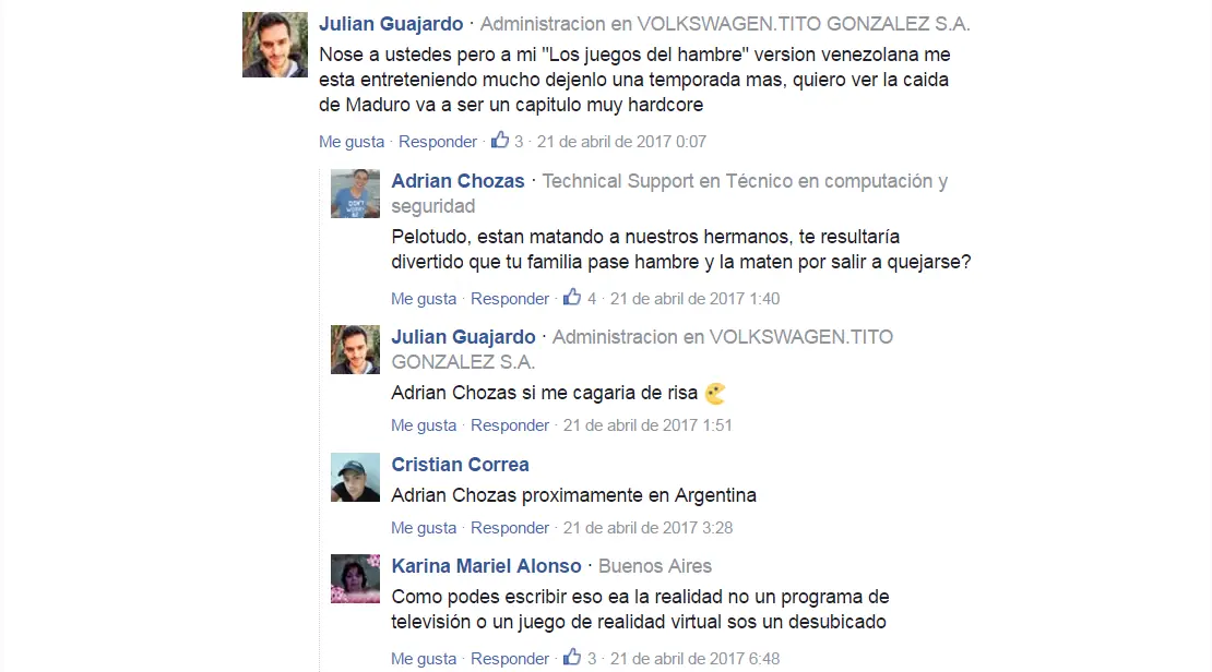 Experimento humor negro en comentarios de pagina TN! pasate! Experimento humor negro en comentarios de pagina TN! pasate!