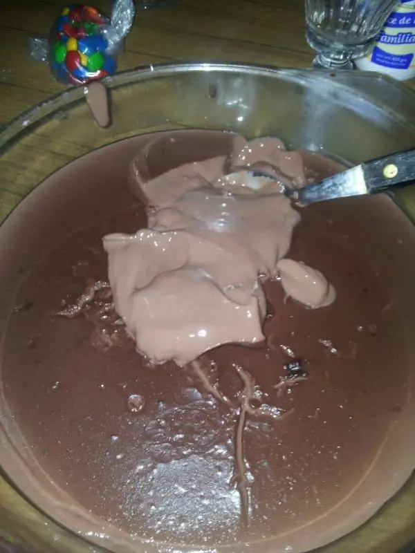Postre de chocolate hiper fácil Postre de chocolate hiper fácil