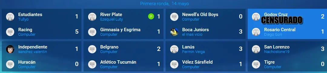 Llegue a la final, pasen y miren