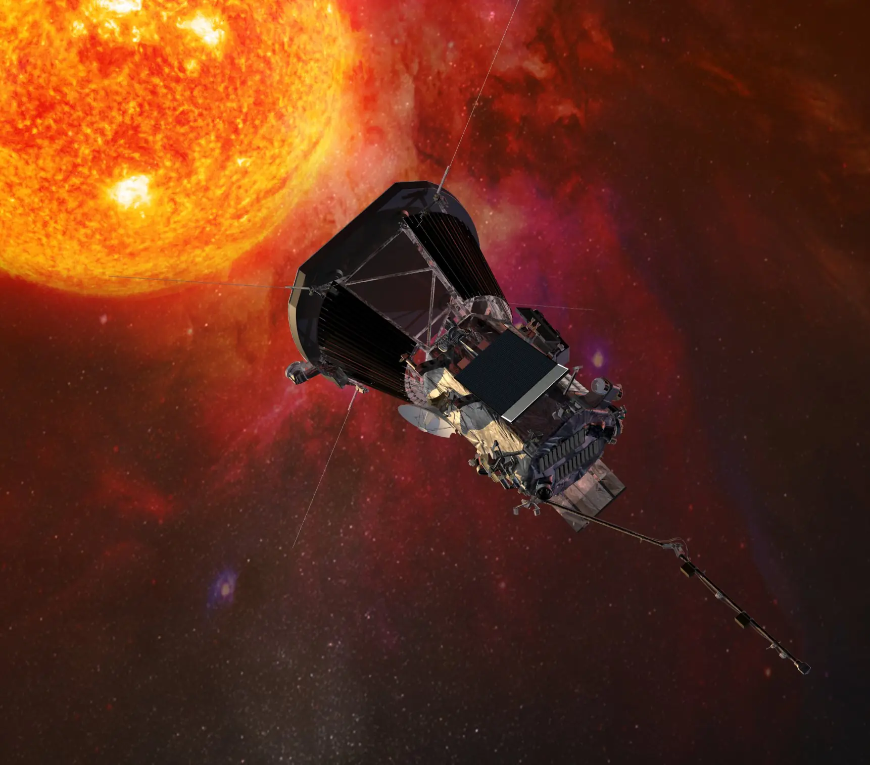 La nave que saldra hacia el Sol en el 2018