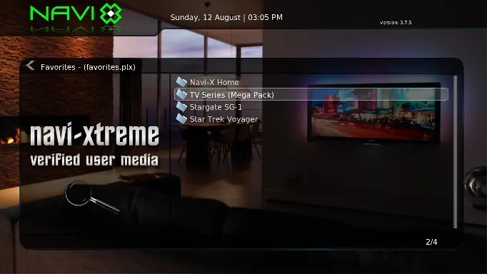 Ver películas y series con XBMC y NaviX