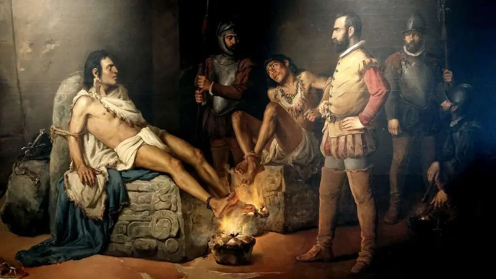 Métodos españoles para obligar a los indios a creer en Dios