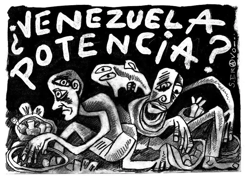 Caricaturas de Venezuela en represión