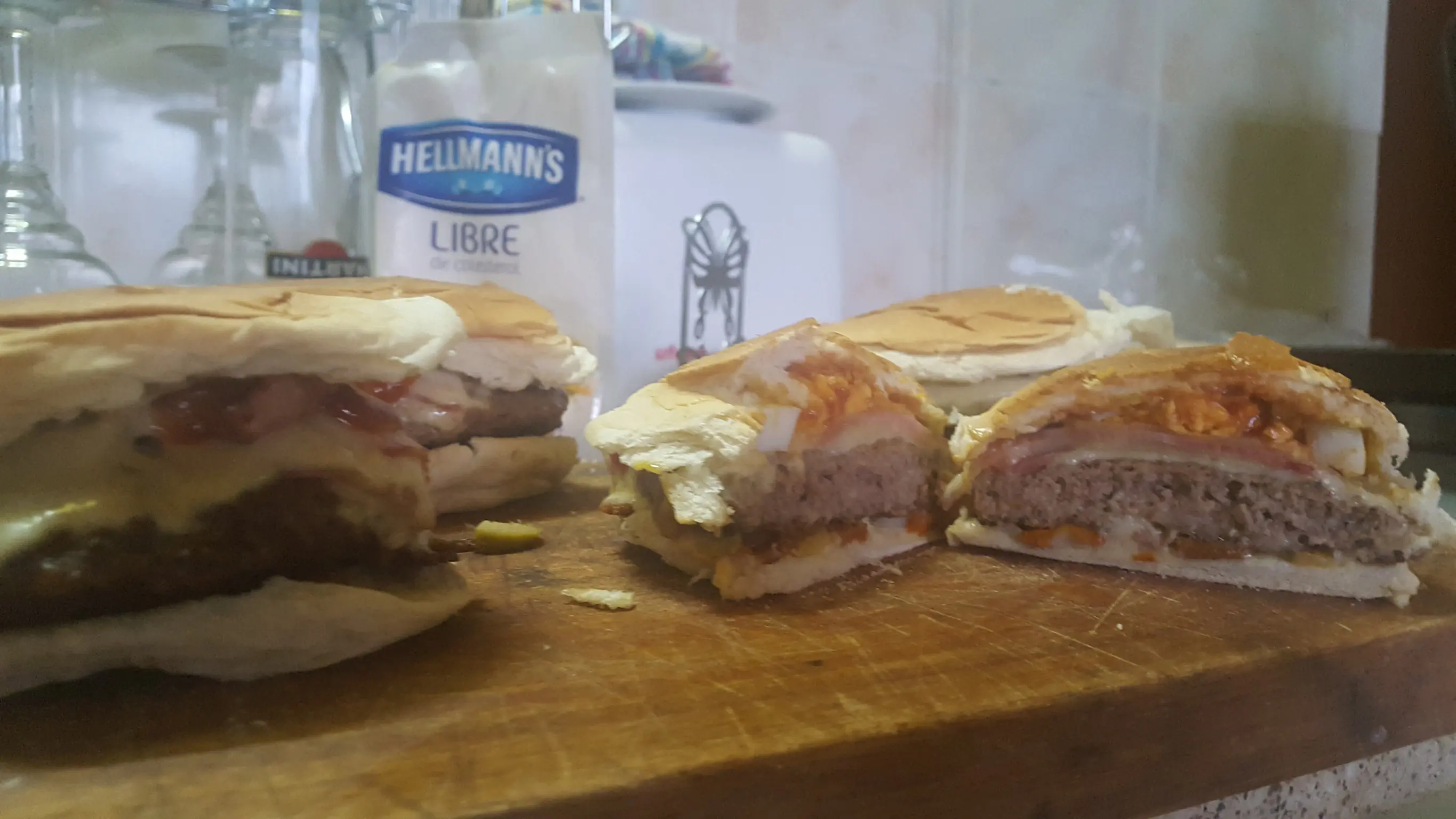 Hace tus hamburguesas como en el carrito!