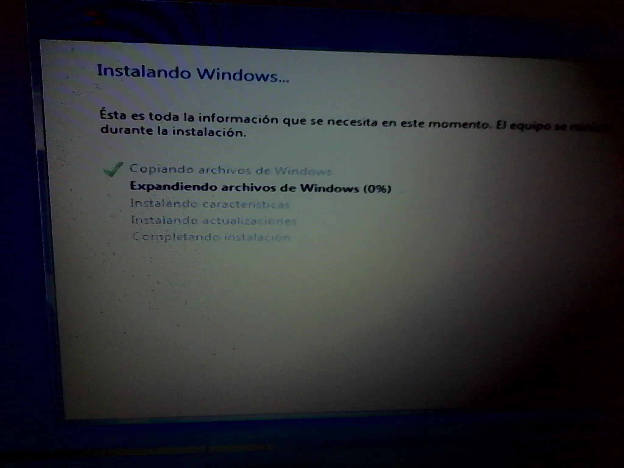 no actualizar