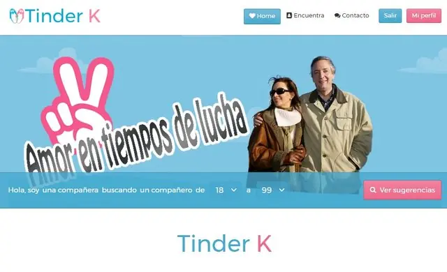 Llego el Tinder K, para compañeros y compañeras