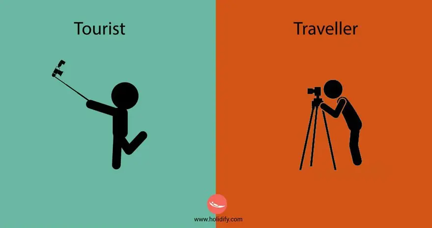 Diferencias claras entre turistas y viajeros ¿Cuál eres tu?