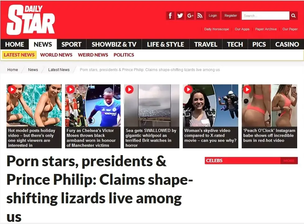 Angelina Jolie es reptiliana dice diario inglés