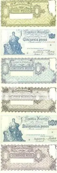 Evolucion del Dinero Argentino: Completito!
