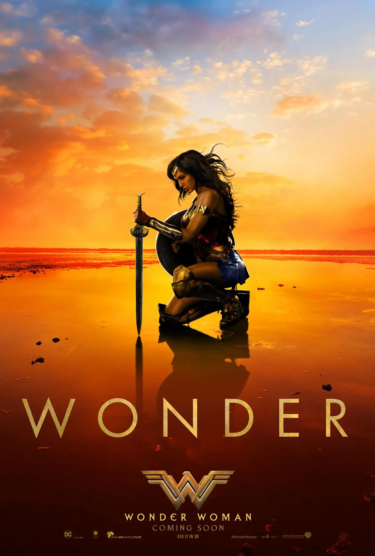 Vi wonder woman y te cuento la posta