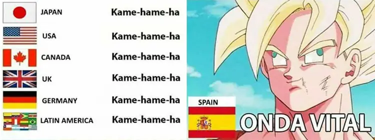 Spanish vs English