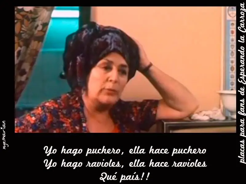 esperando la carroza