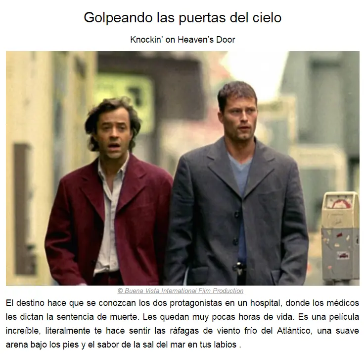 20 Películas que ganaron la calificación máxima del público. 20 Películas que ganaron la calificación máxima del público.