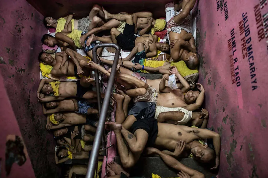 Fotografías del infierno que viven los prisioneros