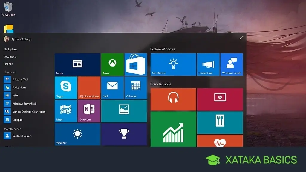 Si no funciona el botón Inicio o Cortana en Windows 10