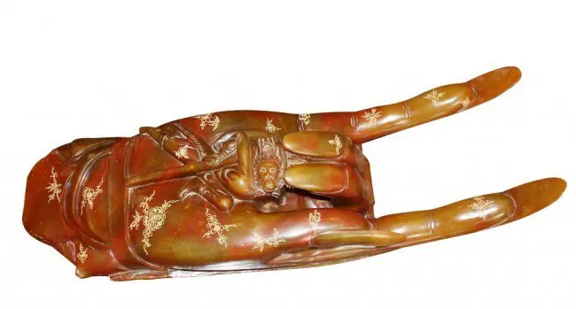 El extraño símbolo de la mano cornuda de la élite.