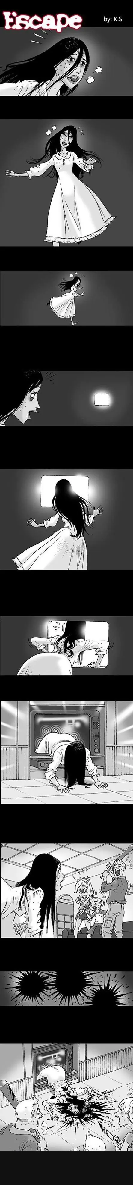 Historias en comic de terror (segunda parte)