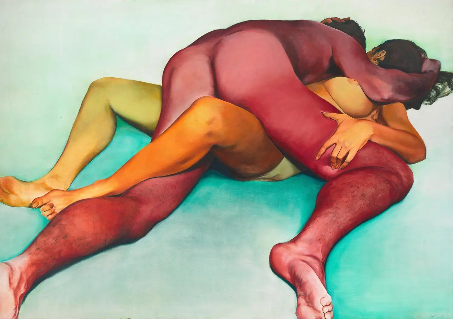 Erotismo naturalista de Joan Semmel
