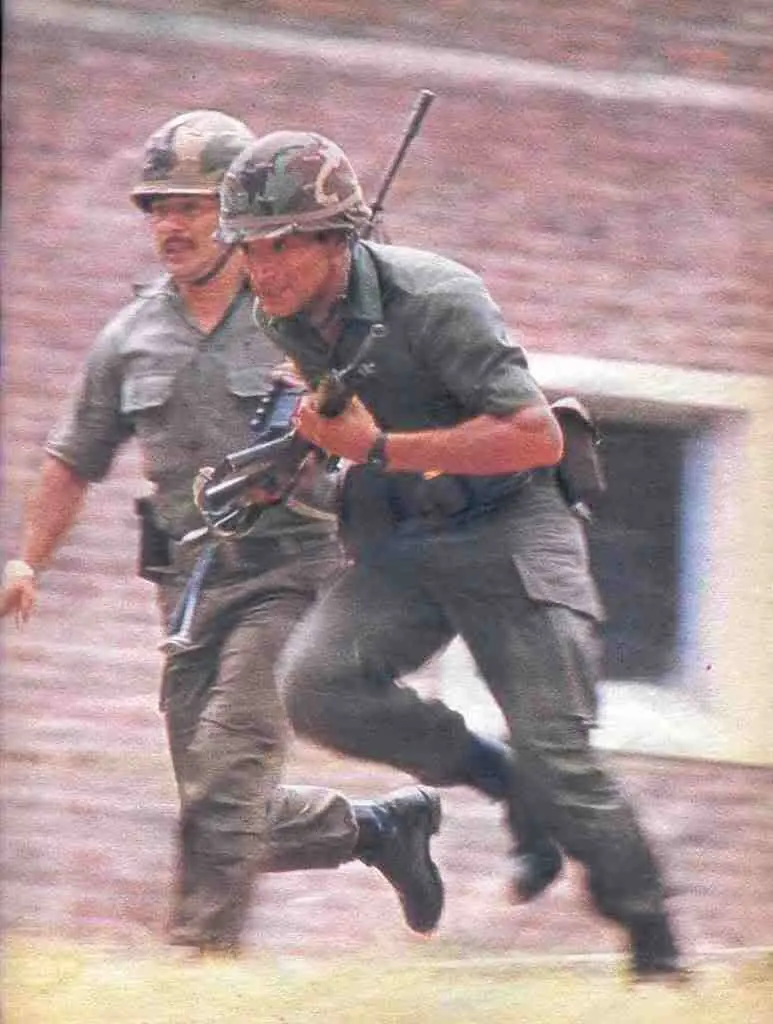 Los antiguos uniformes del Ejército Argentino.