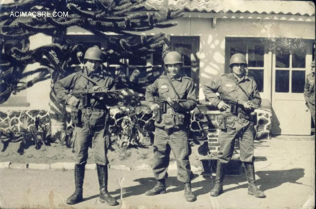Los antiguos uniformes del Ejército Argentino.
