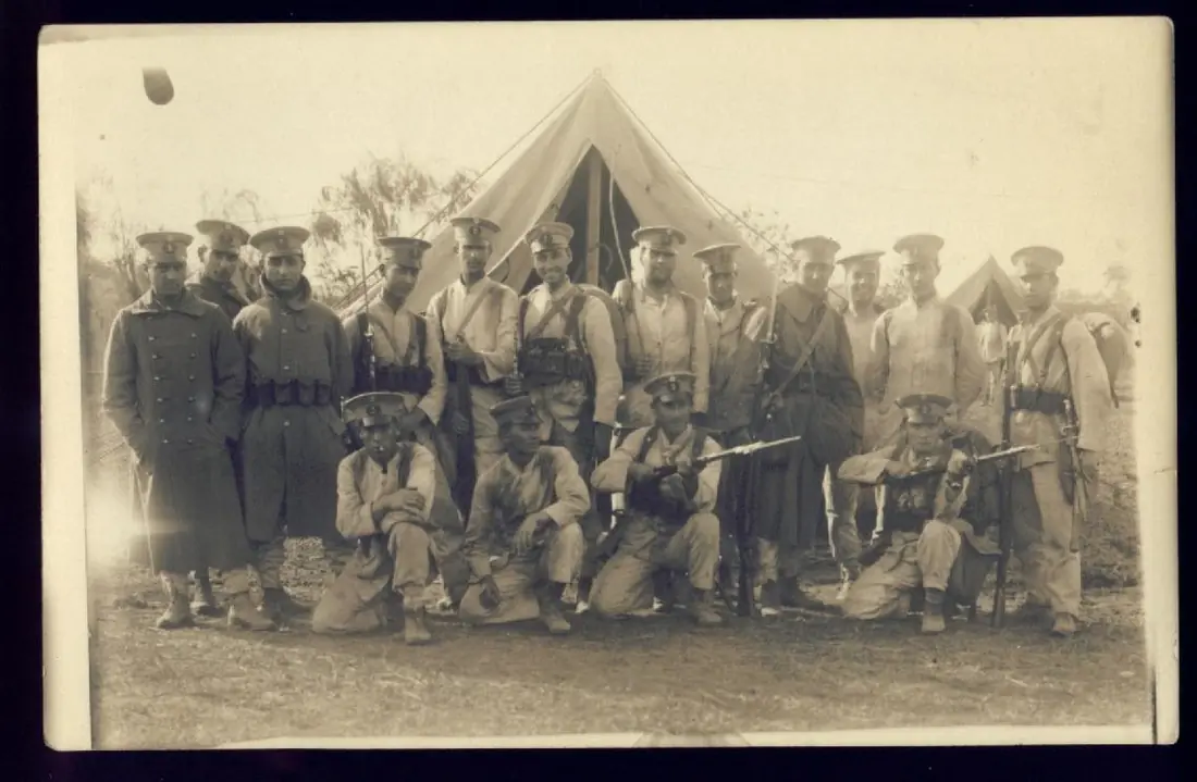 Los antiguos uniformes del Ejército Argentino.