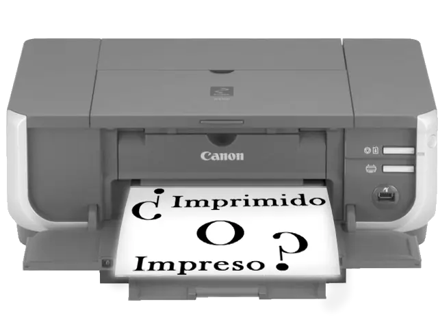 Cuál es correcto? Imprimido o Impreso? por qué apuesta?